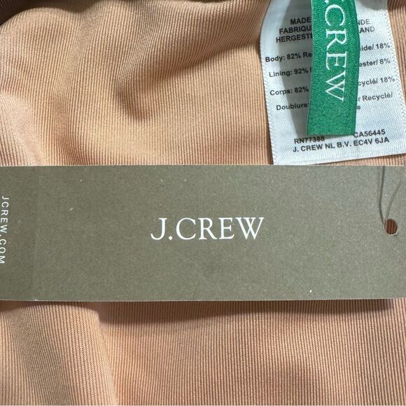 NWT J. Crew High-Rise Cheeky Bikini Bottom in Safari Size L - Picture 8 of 12